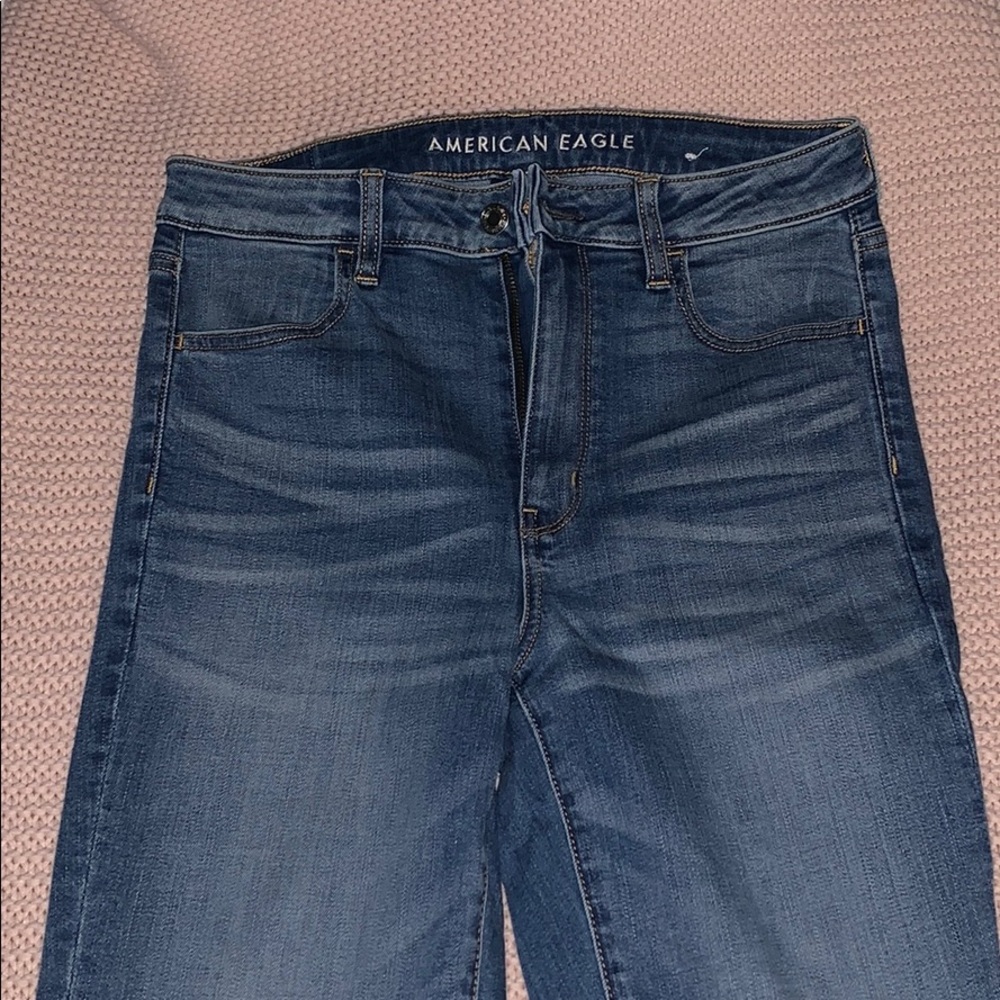 American Eagle super hi- rise jegging